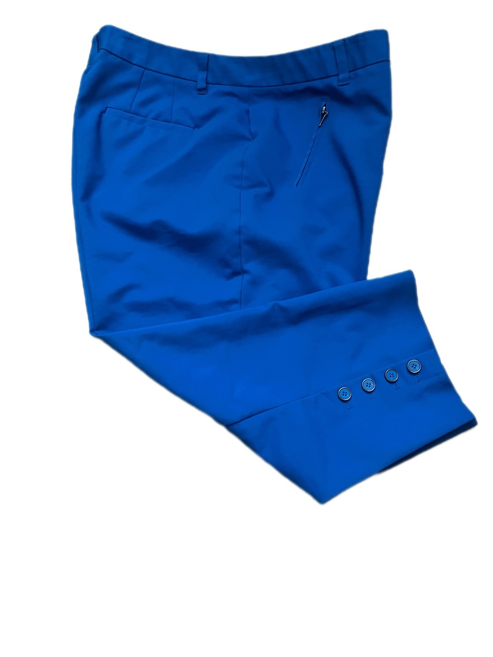 Style & Co Royal Blue Cropped Capri Pants Size 18